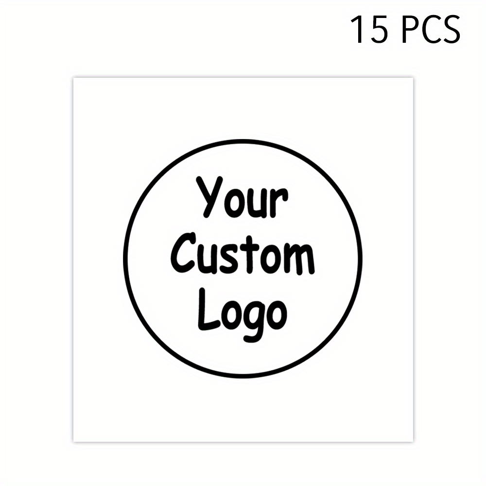 Custom Photo & Logo Temporary Tattoos - Personalized Design Tattoo Stickers for Events & Parties (15pcs) - Image 7