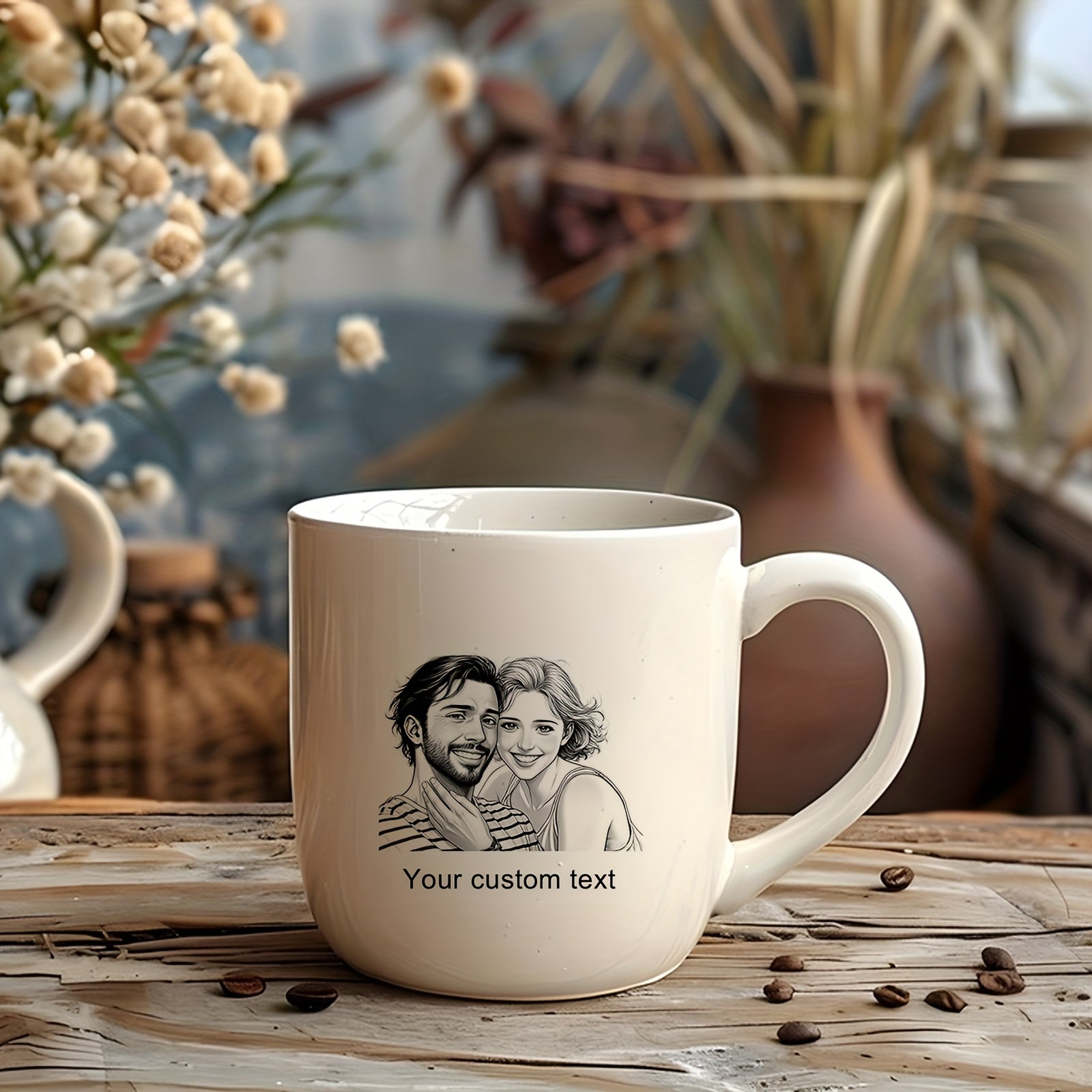 Custom Cartoon Temporary Tattoos - Personalized Black & White Line Art Design Tattoo Stickers (20pcs) - Image 8